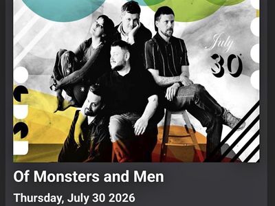 Of Monsters and Men Concert Tickets