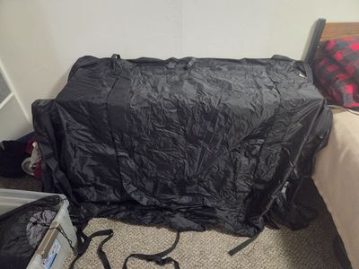 The Topper Tent (brand) truck bed camping tent