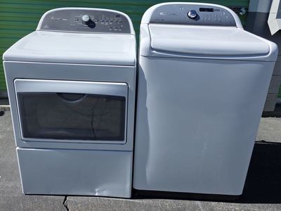 whirlpool washer and dryer set free delivery