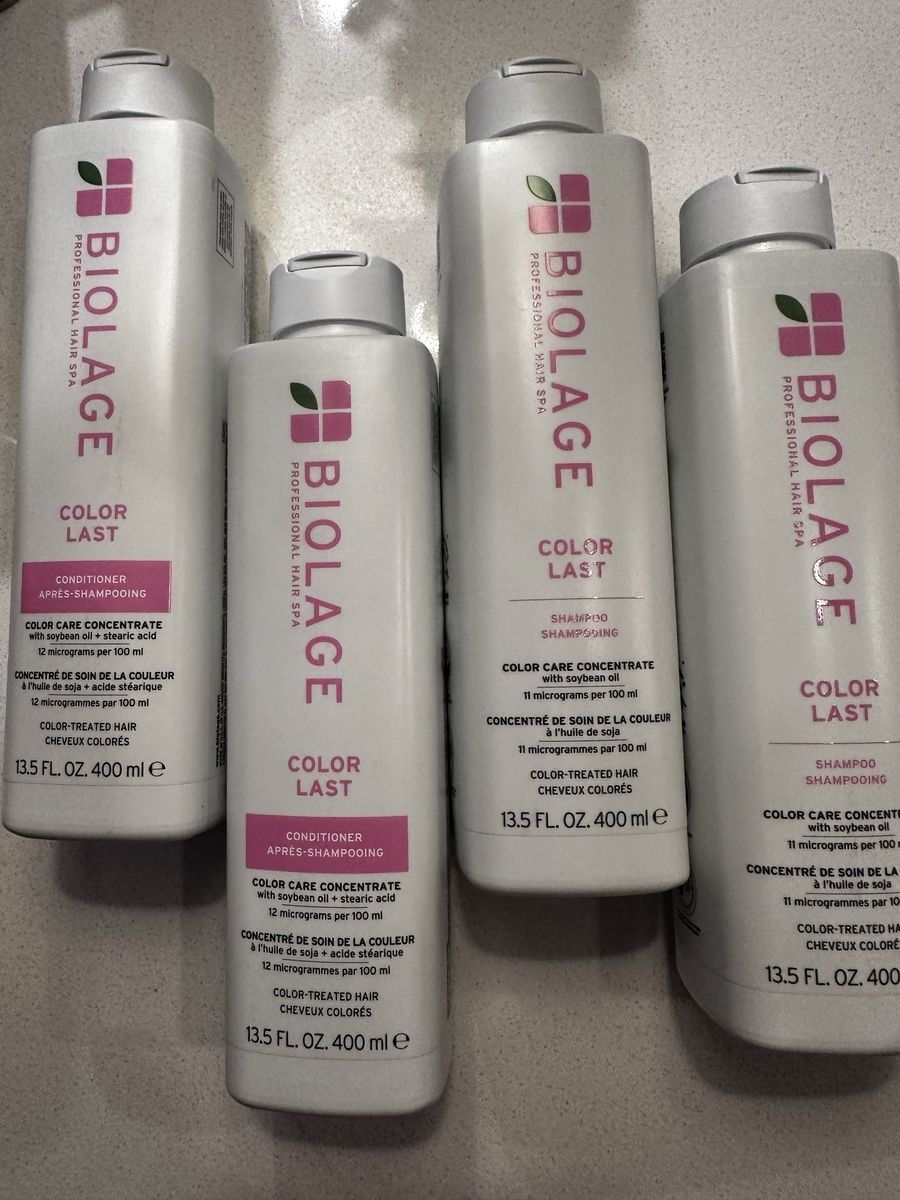 Biolage Color Last Shampoo & Conditioner Set - 2 Shampoos, 2 Conditioners, 13.5 fl oz. 2 sets or can do one