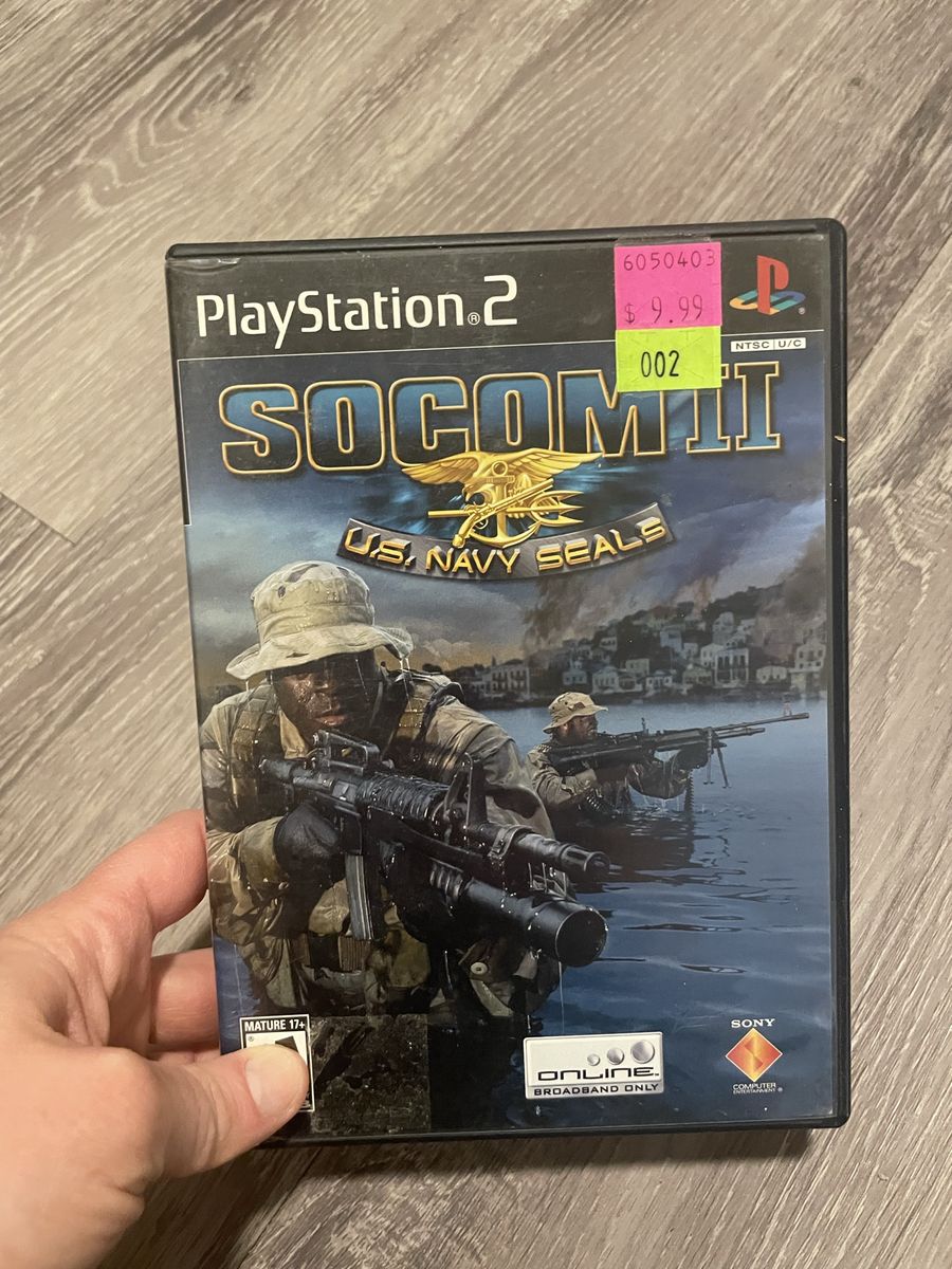 PlayStation & PS2 Game Lot – Jak II, Naruto, SOCOM II, Dark Summit + More