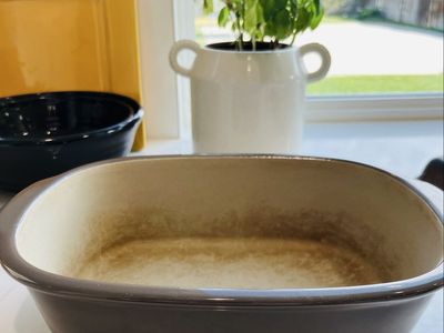 Pampered Chef Oval Deep Dish Stoneware