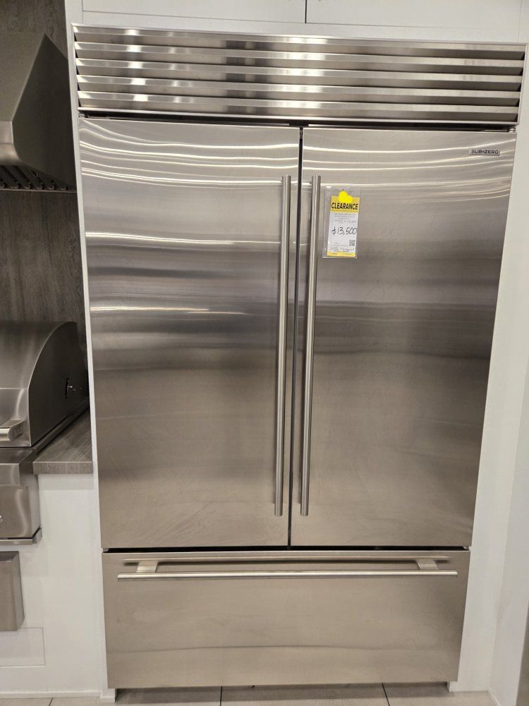 48 inch Sub-Zero Stainless Steel French Door Refrigerator/Freezer - Clearance Price