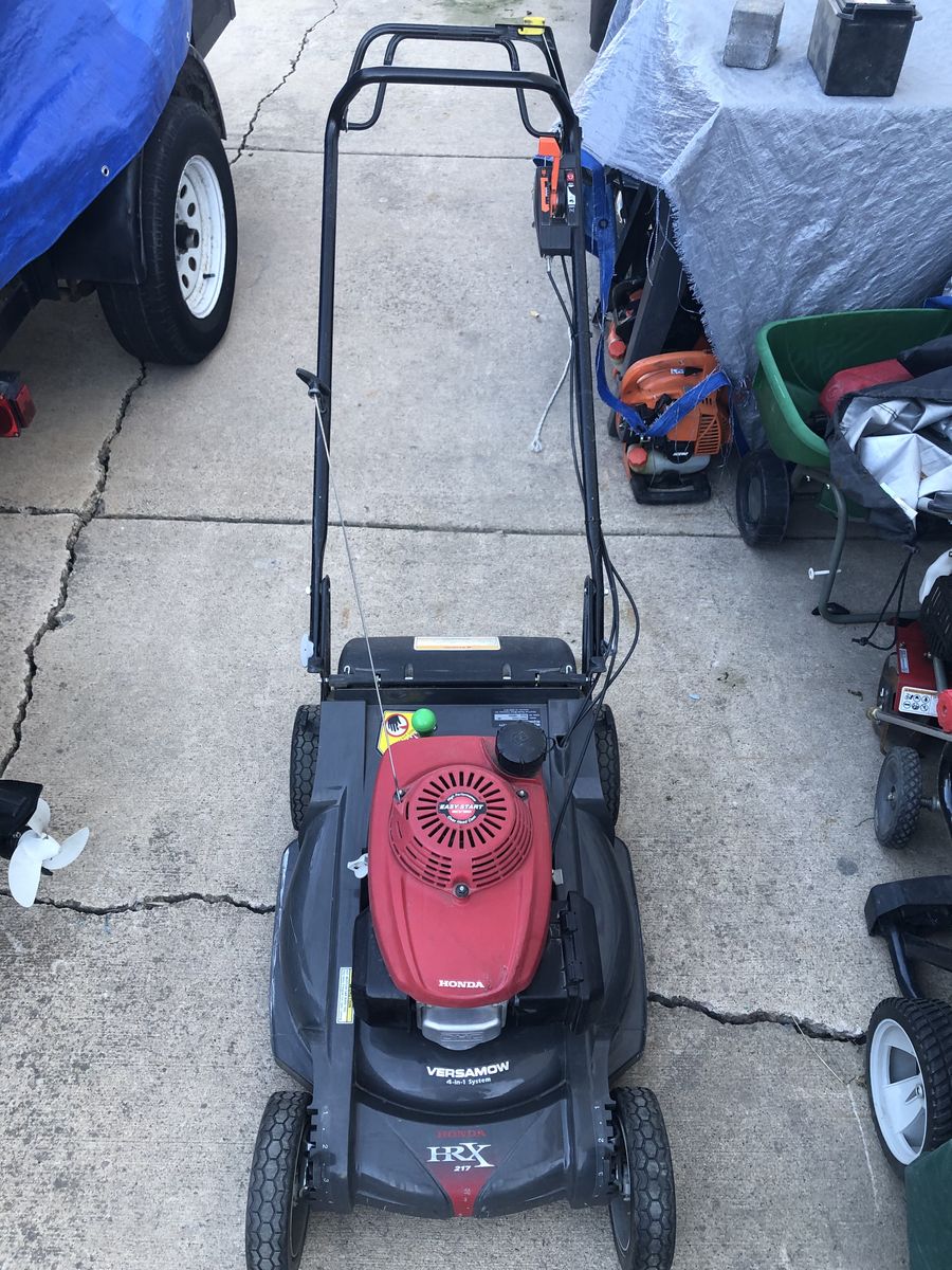 Honda mower, $475