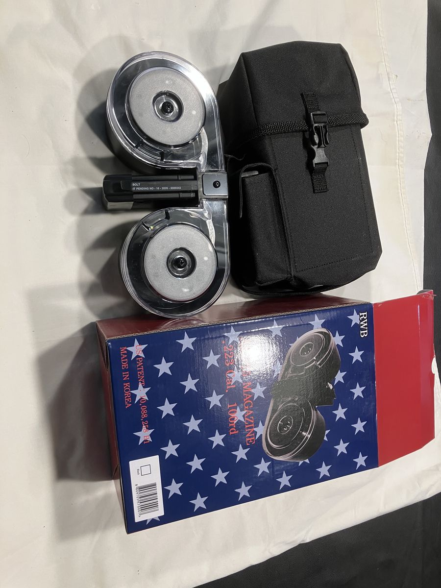 AR15 100 rd drum mags