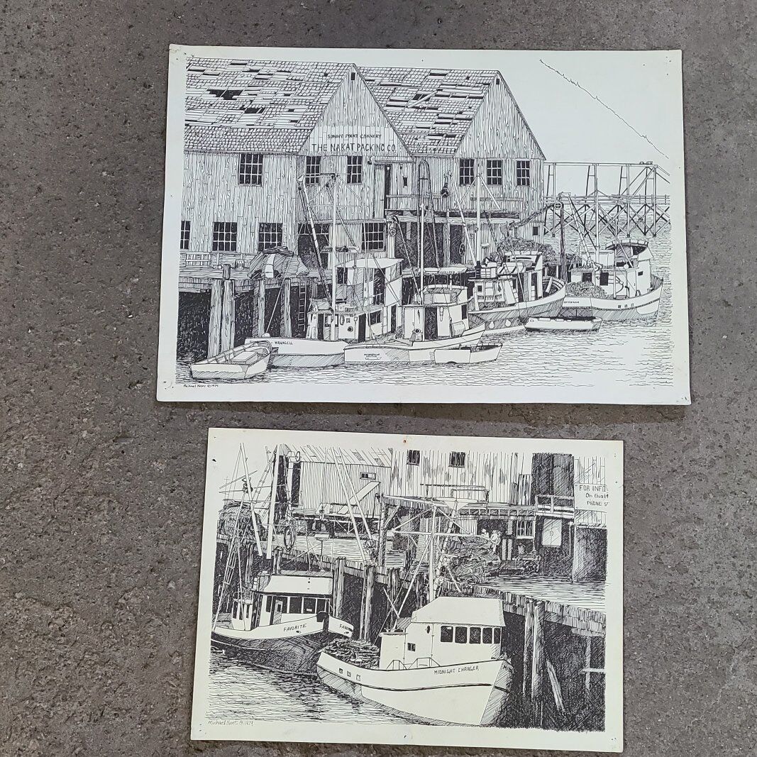 2 Vintage Drawings