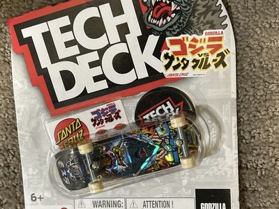 Godzilla tech deck Rare
