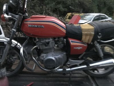 1978 CB400T Honda Hawk Motorcycle