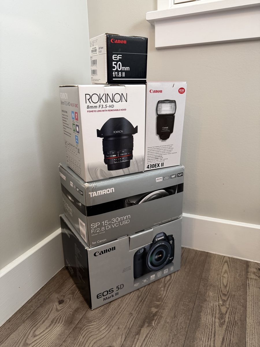 Canon EOS 5D Mark III Camera Setup