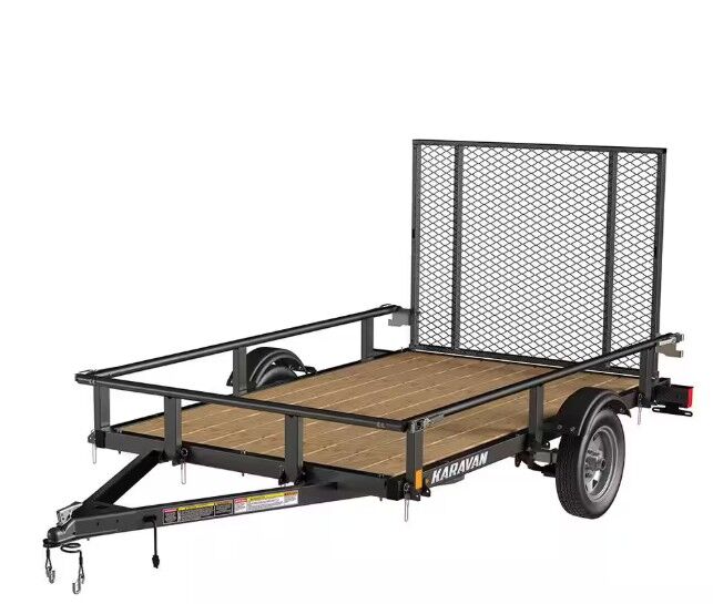 karavan utility trailer 5x8 5'x8'