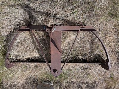Old, used collector's farm equipment