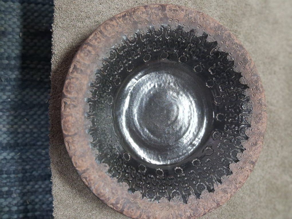 Beautiful Bowl Bird Bath or Other Nice!