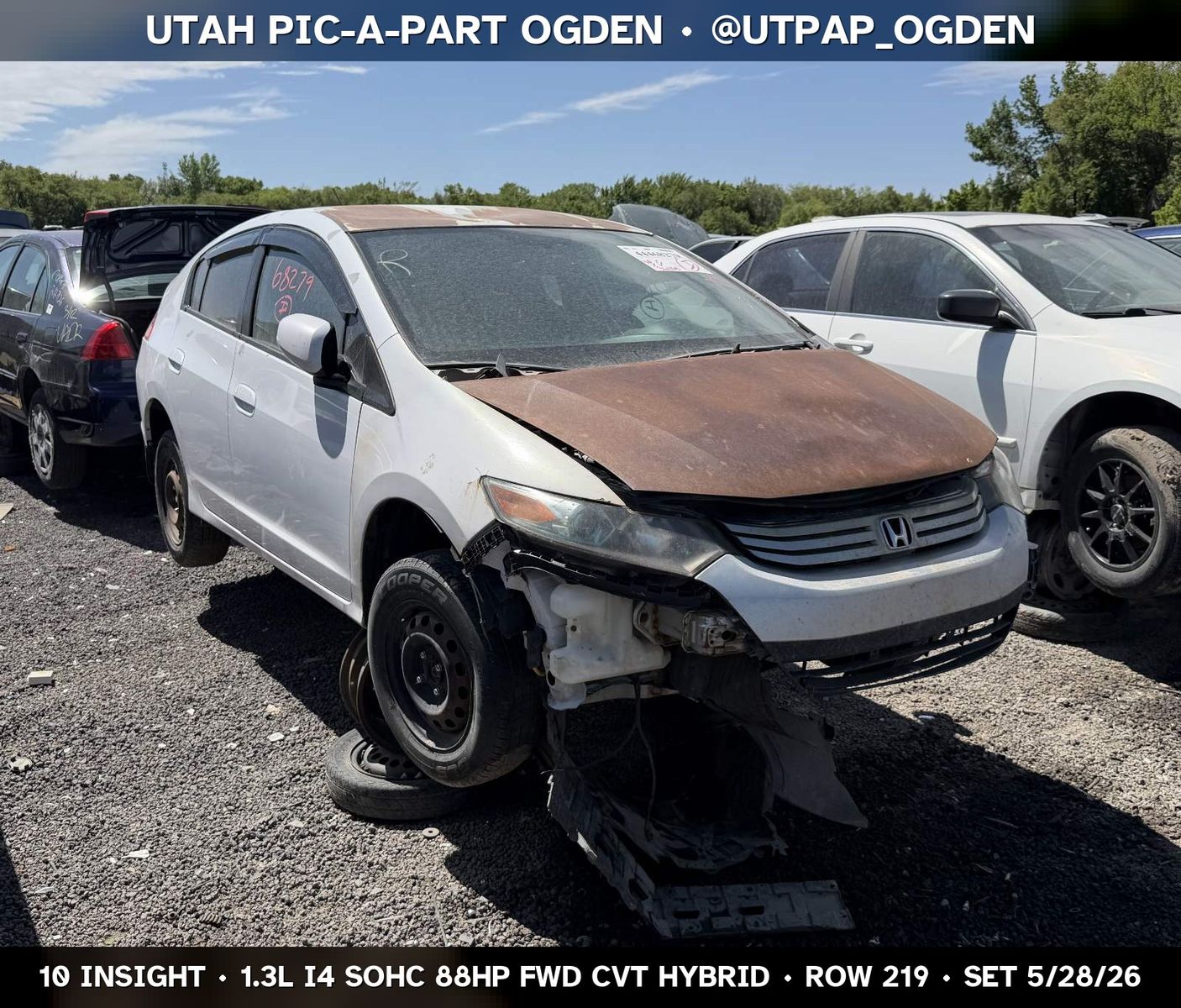 2010 Honda Insight Parts - UTPAP Ogden
