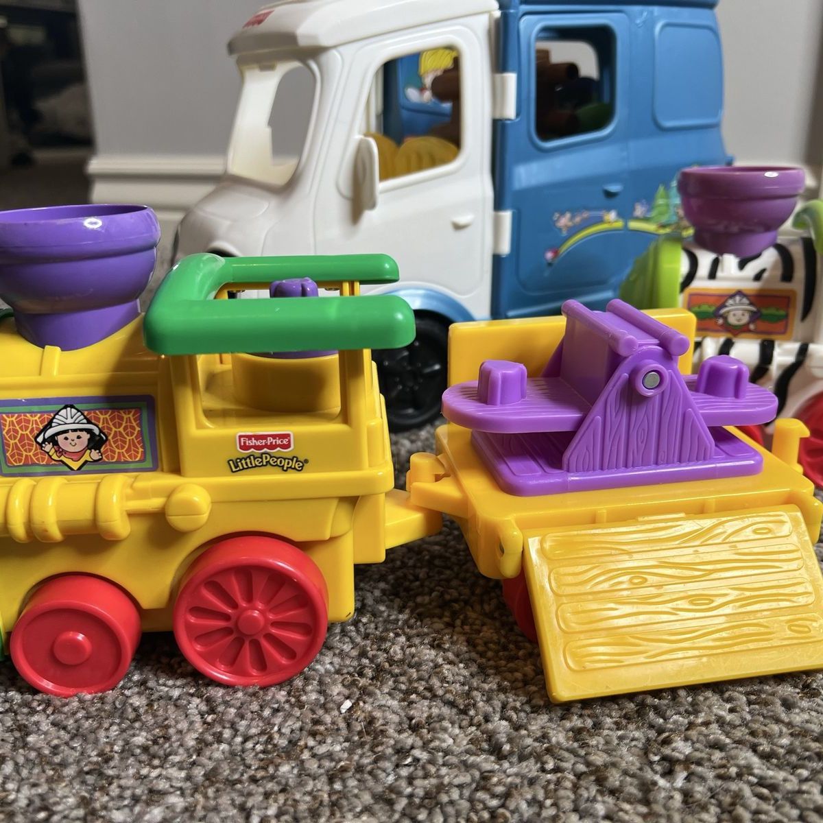 Fisher price little people train set