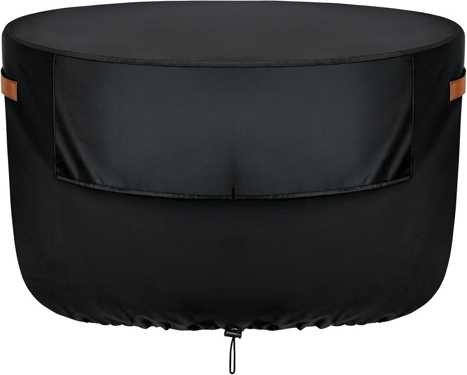 NEW Fire Pit Covers Waterproof for Fire pit Table Round, Outdoor Fire Bowl Covers Heavy Duty -36x20inches(Black)