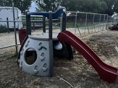 Kids Outdoor Playground Slide & Climbing Structure