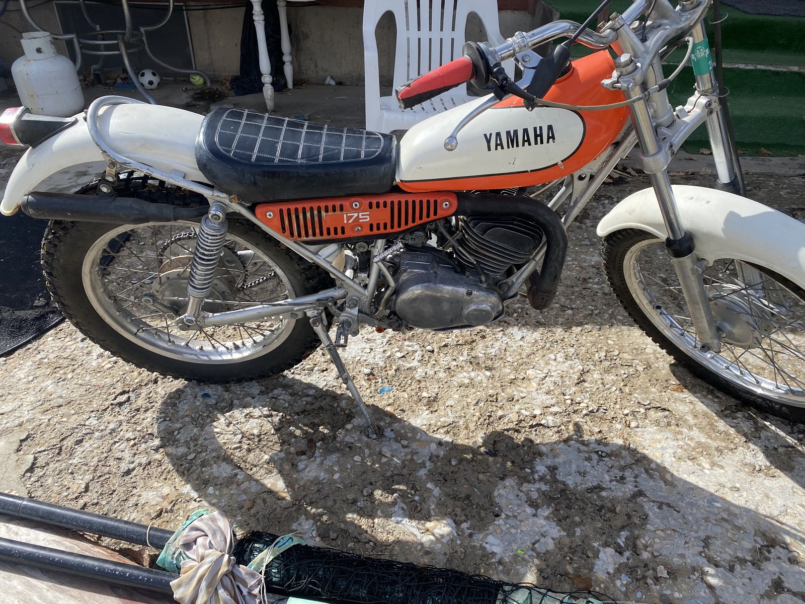 Yamaha trials bike