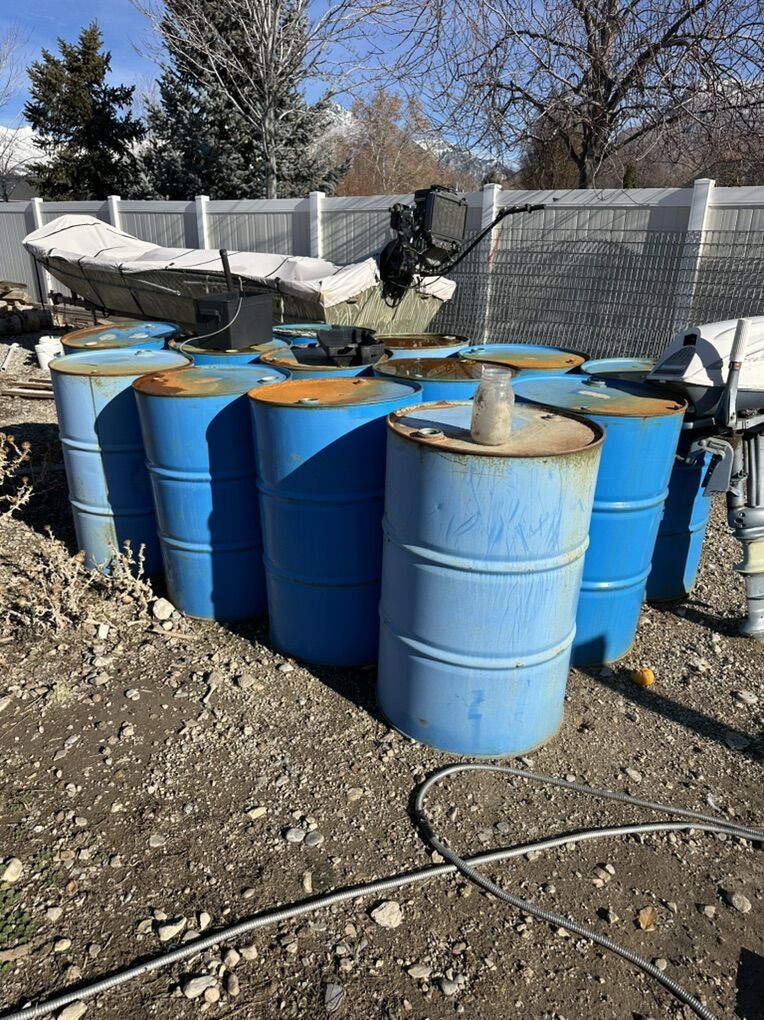 55 Gallon Drums