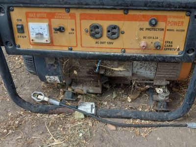 2 generators and a welder