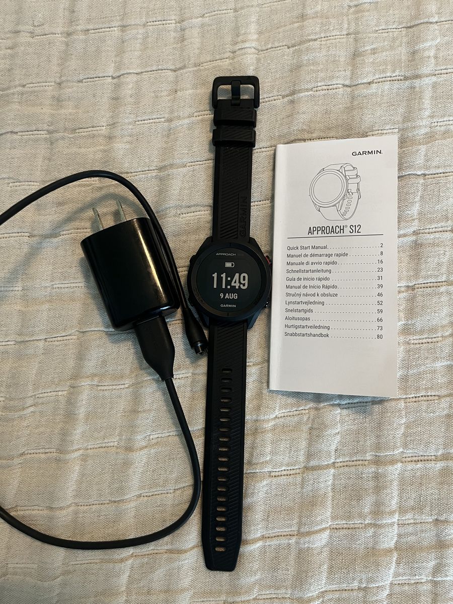 New Garmin Approach S12 Golf Watch