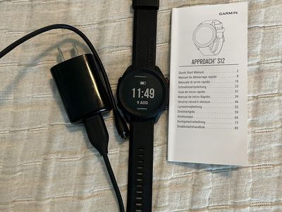 New Garmin Approach S12 Golf Watch
