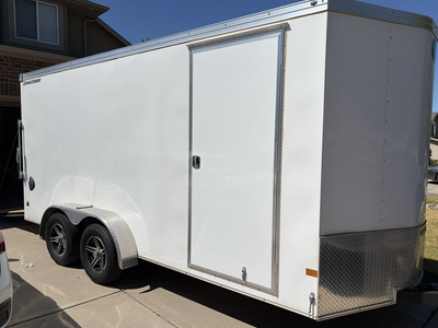 7’x16’ Wells Cargo Road Force Enclosed Trailer *Practically New*