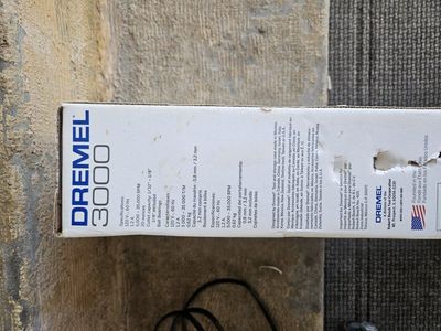 drill, dremel