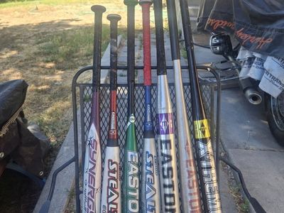 Lot of 7 Used Easton & Xtreme Aluminum & Composite Baseball/Softball Bats - Various Sizes $25 each