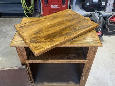 Vintage Wood TV Stand
