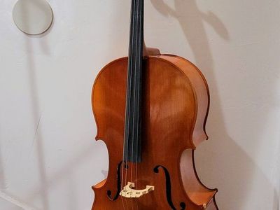 Andrew Schroetter 220 4/4 Cello with K. Holtz Bow and Rosin (1984)