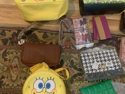 Brand new purses, wallets, clutches, 10.00 each