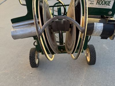 Softball fast/slow pitch machine. Ground/Flyball practice done with it as well. Make an offer