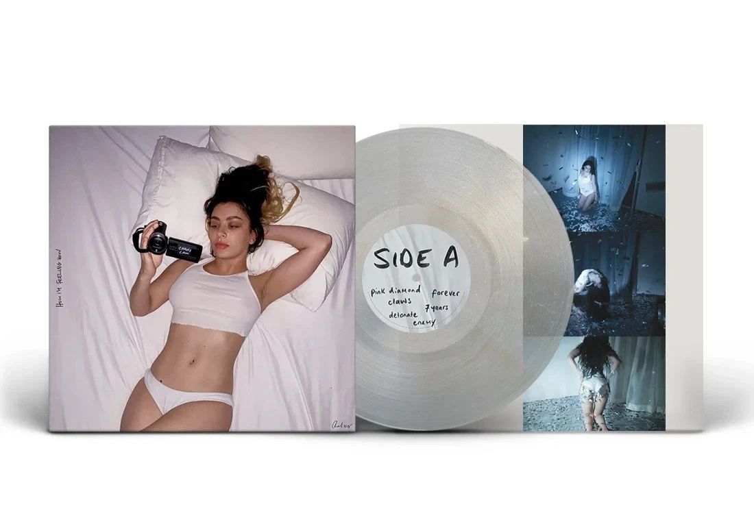Charli xcx How I’m Feeling Now Vinyl Clear Glitter Anniversary Edition Album