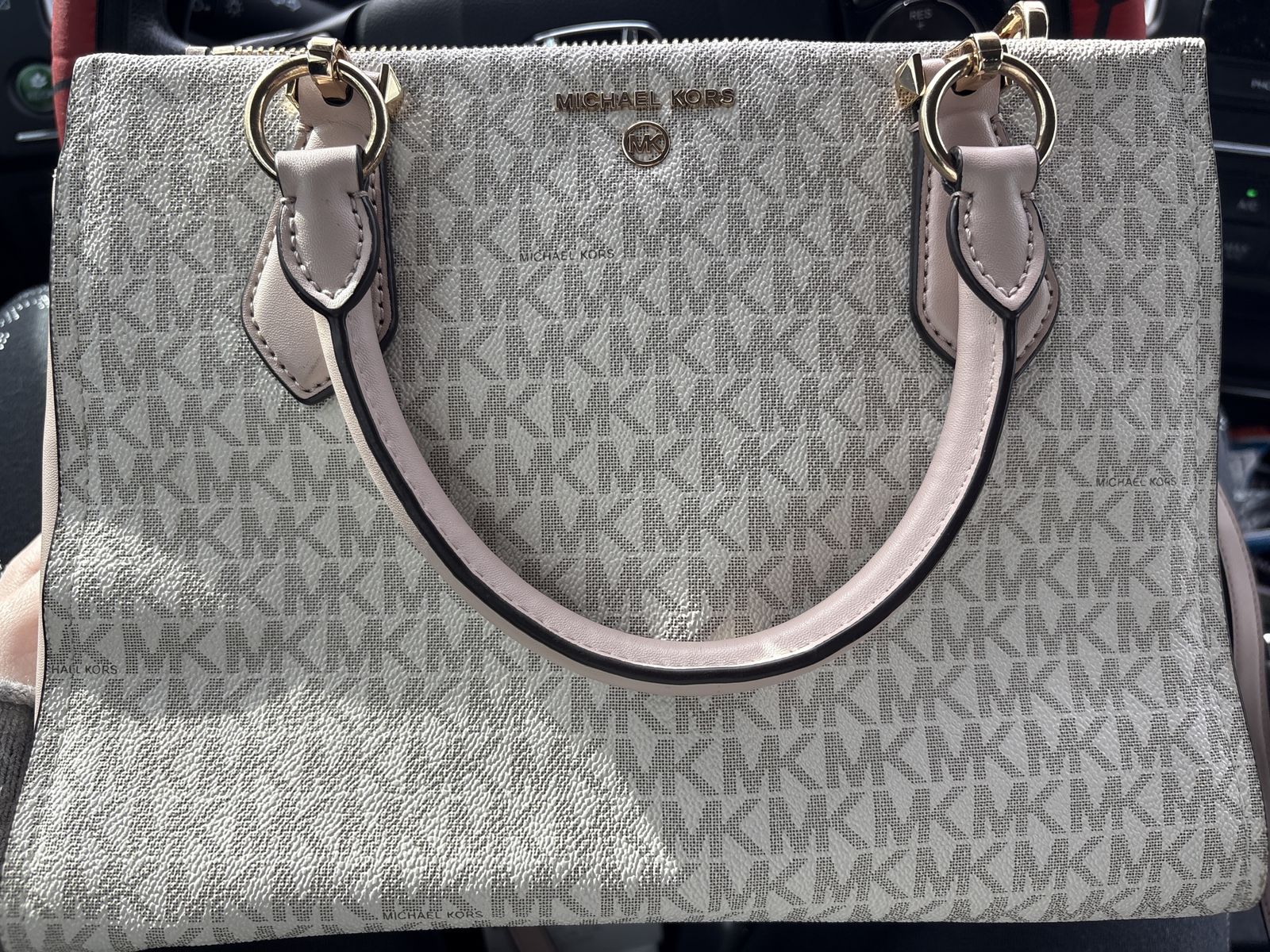 Michael Kors Marilyn Medium Logo Satchel