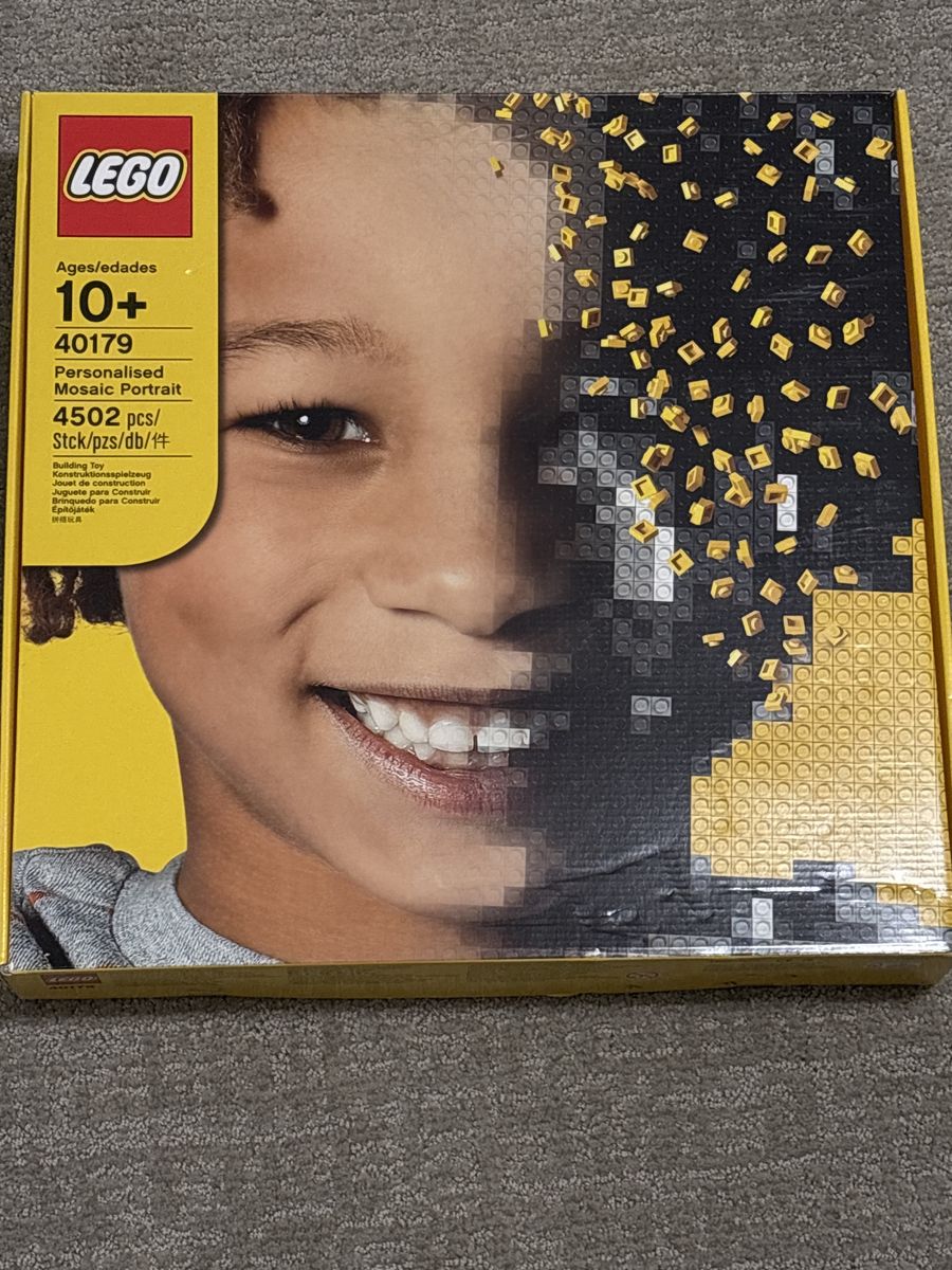 Lego Mosaic Portrait