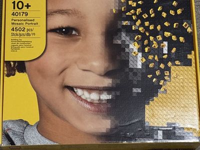 Lego Mosaic Portrait