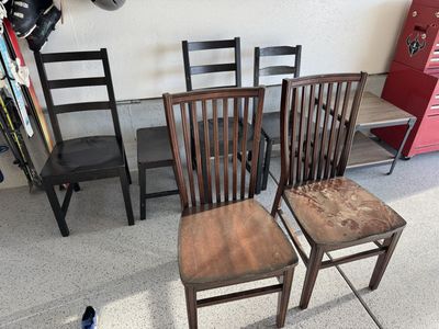 Free 5 Chairs Stool Nightstand