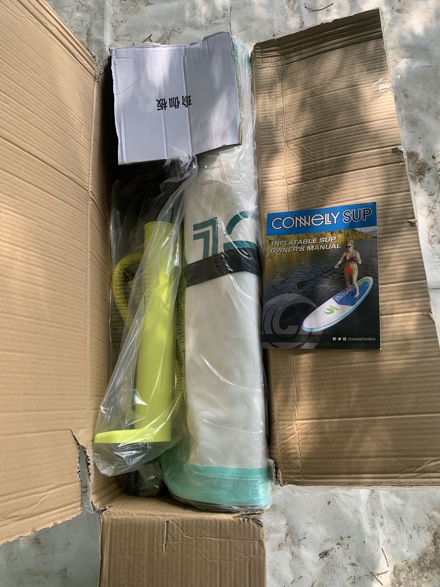 Connelly Kisha Inflatable SUP Paddle Board, 8'3" x 35.5", New in Box w/ Pump & Paddle
