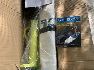 Connelly Kisha Inflatable SUP Paddle Board, 8'3" x 35.5", New in Box w/ Pump & Paddle