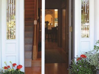 White Retractable Screen Door Fits 36W & 79-81T