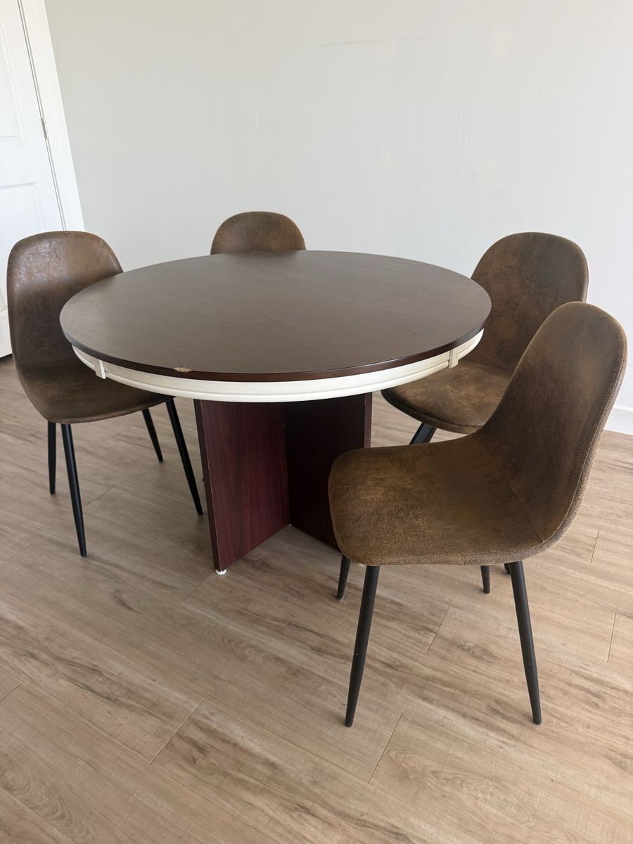 Table and chairs