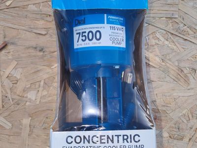 NEW Evaporative Swamp Cooler Premium Water Pump Air Conditioning