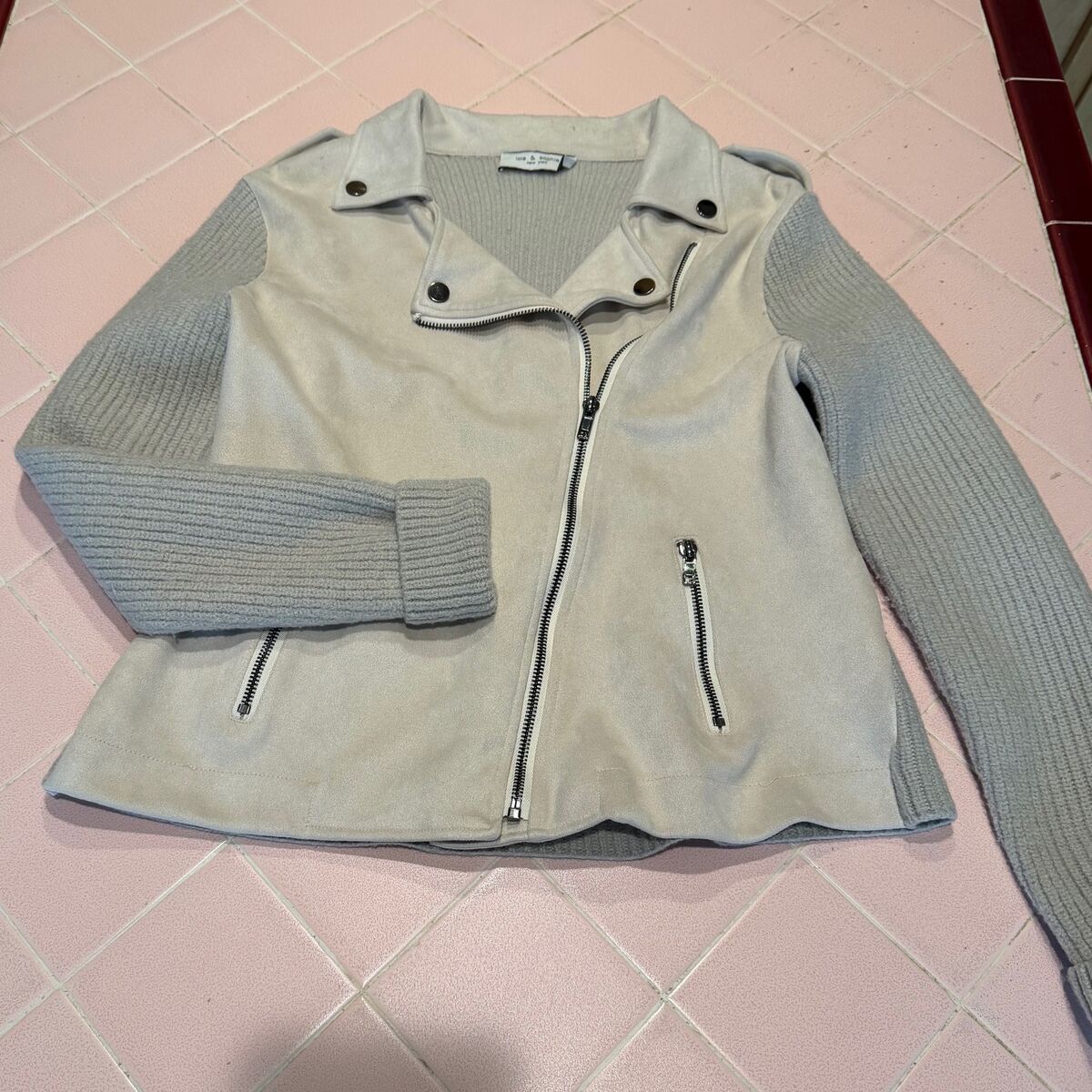 Lola & Sophia Vegan Suede Jacket