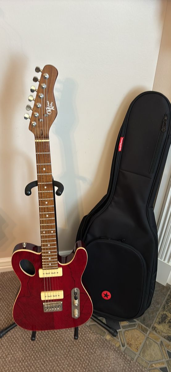 Michael Kelly Thinline Telecaster Electric Guitar with Soft Case