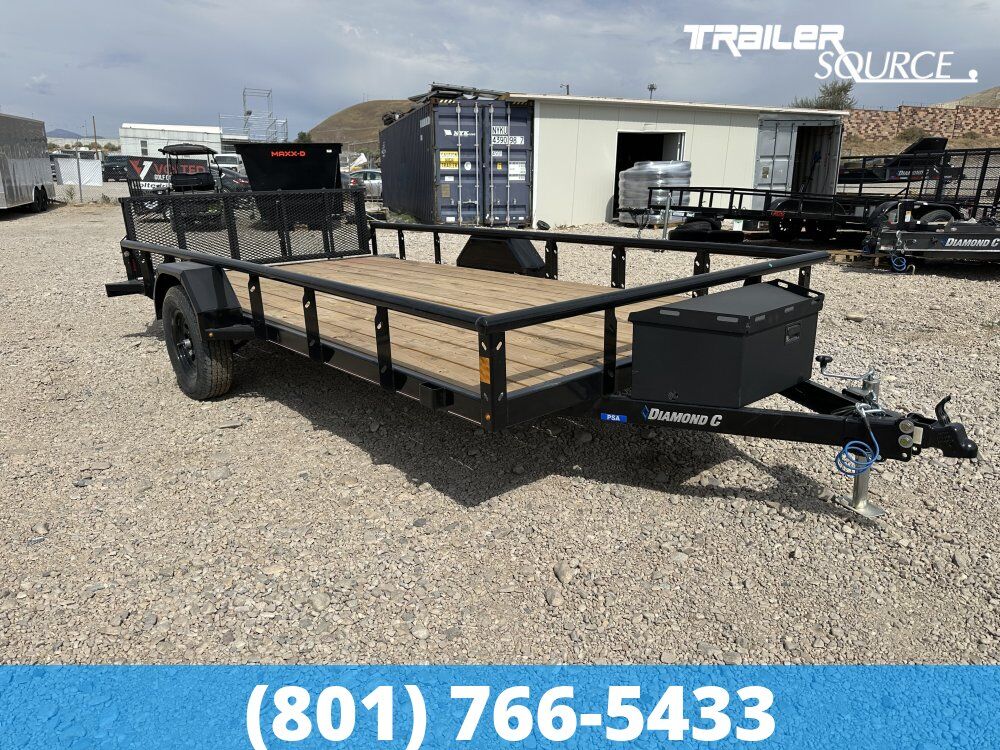 7x14 Diamond C PSA 135 Utility Trailer - 3.5K GVWR