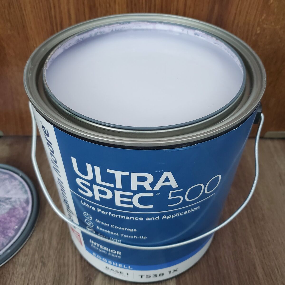1 Gallon Purple Interior Eggshell Wall Paint BM