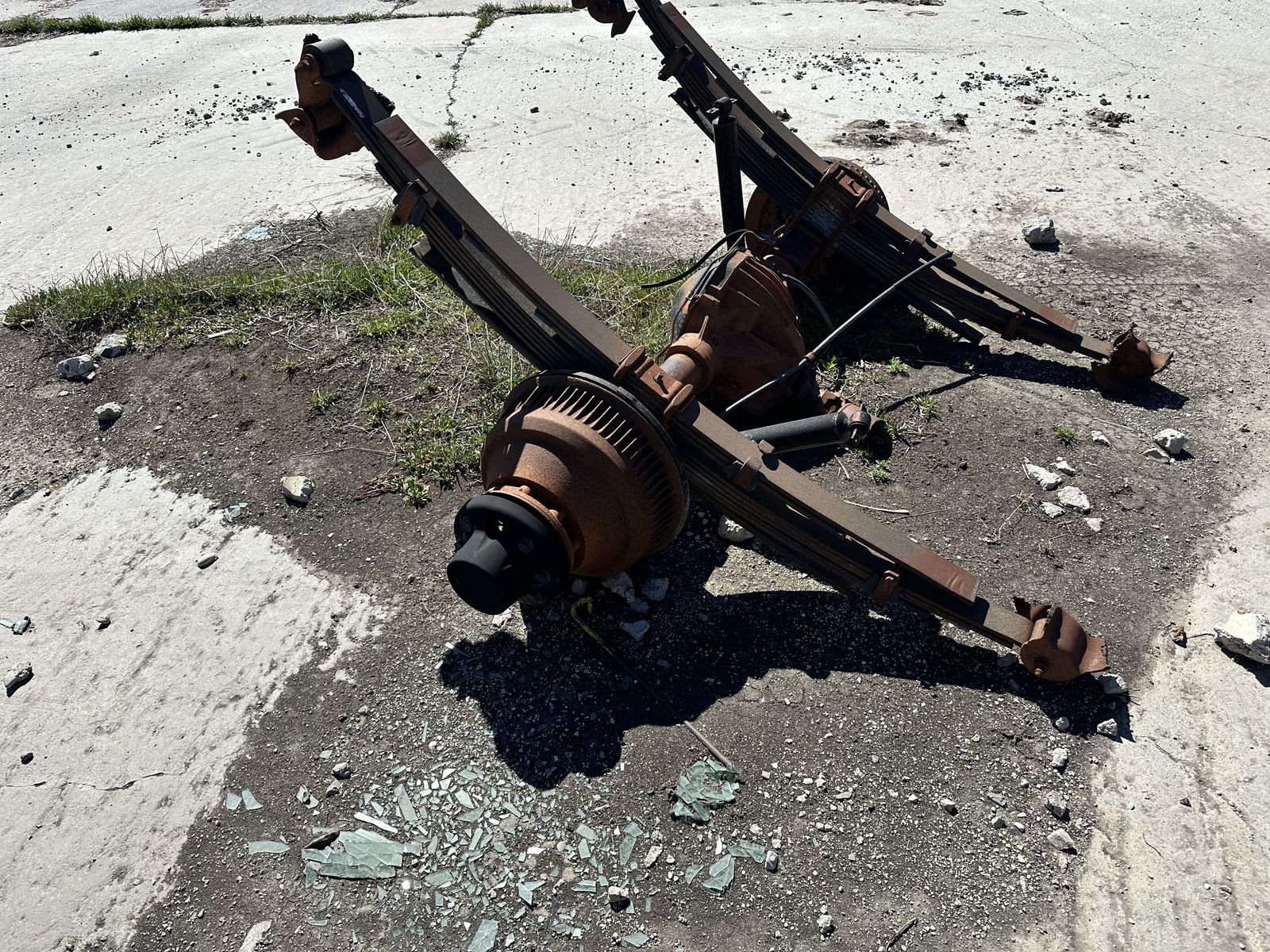 1992 Chevy 1 ton rear end differential axle