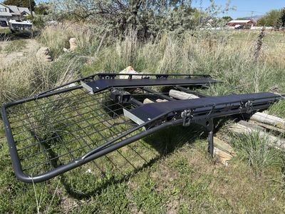 Custom Made Truck Bed Rack w/ Solar Panels Fits 2014 Silverado