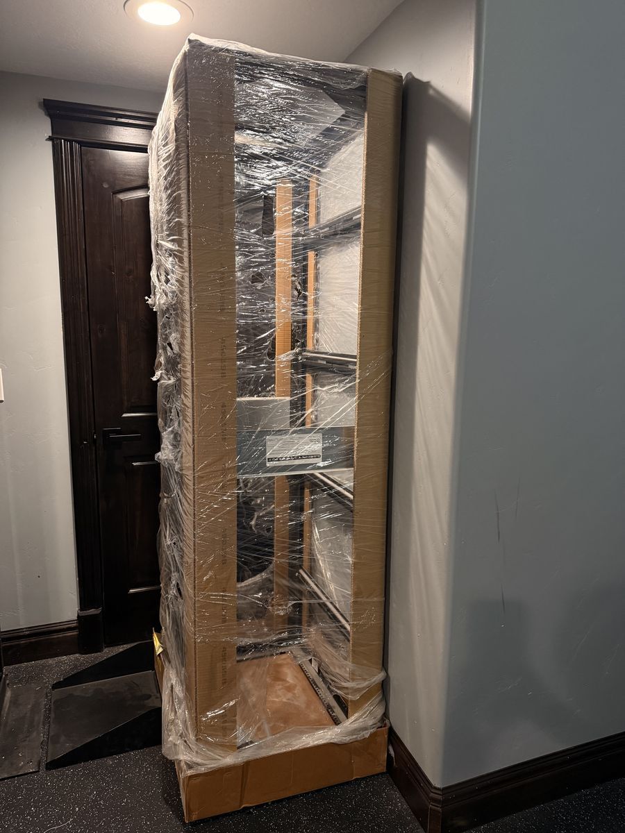 New in box Atlas AV Component Rack (cost for brand new online $1900 )