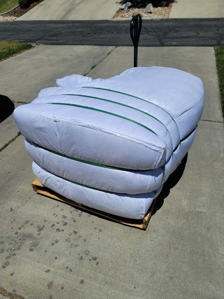 650 lb Bale of Premium Polyfiber Filling/Stuffing